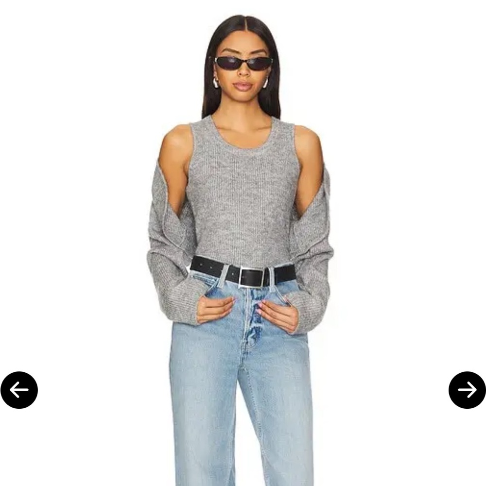 LNA Ean Shrug Sweater Set